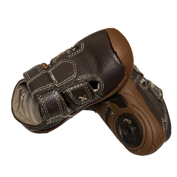 Pediped Baby Boy's Martin Grip 'n' Go (Toddler) Chocolate Brown Sandal US 4,5 - Picture 1 of 8
